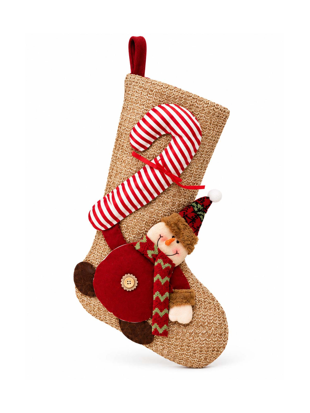 Rustic Christmas Character Stockings
