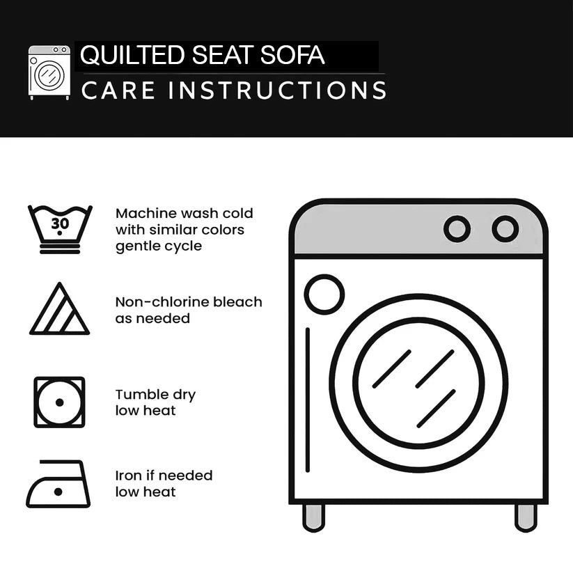 Crimson Bouquet Gequilt Sofa QV13