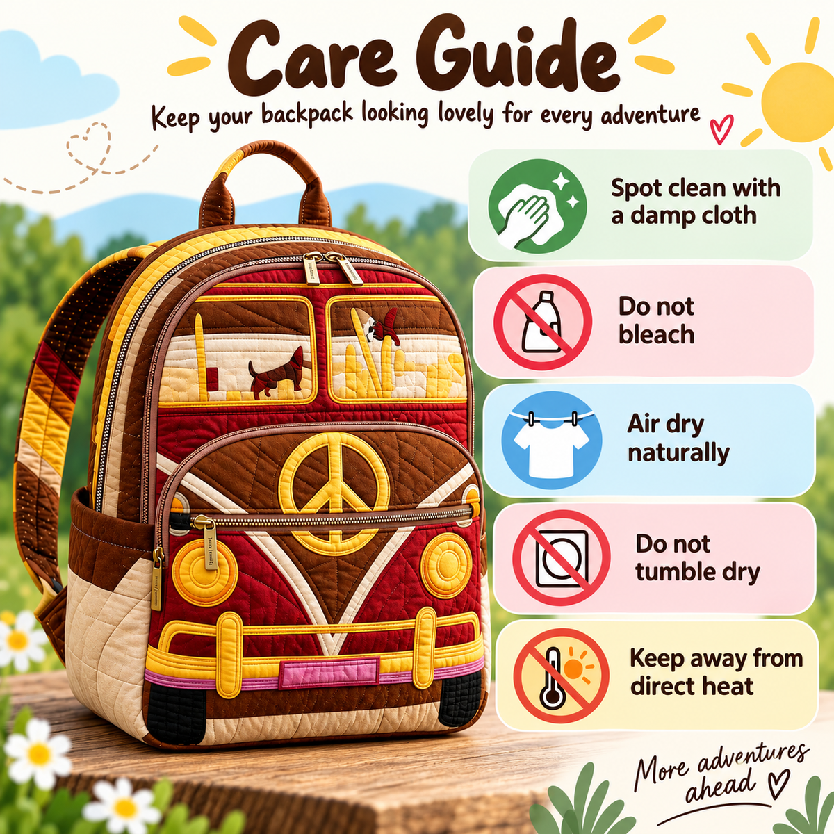 Quilted Boho Rucksack – Travel Ready