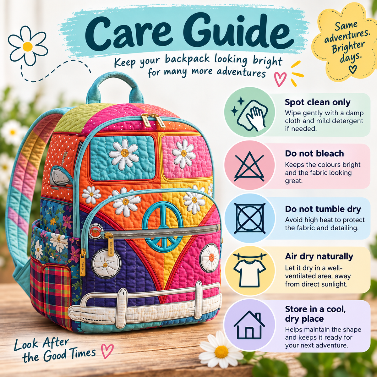 Quilted Boho Rucksack – Joy in Colours