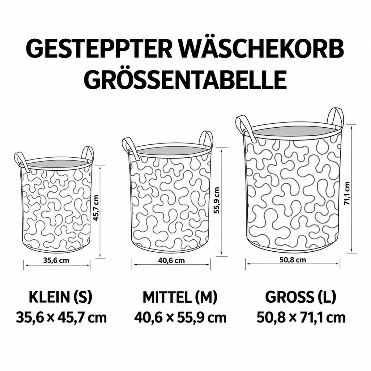 Gevoerde wasmand – Grijze kat en pompoenen in een donkere stijl