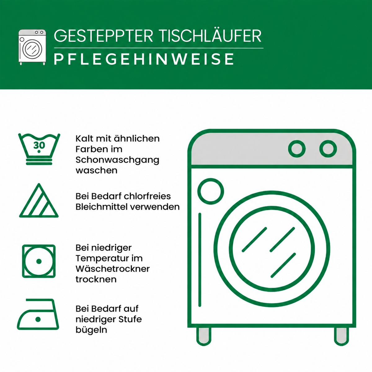 Gekleed tafellaken – Warme herfstpaden