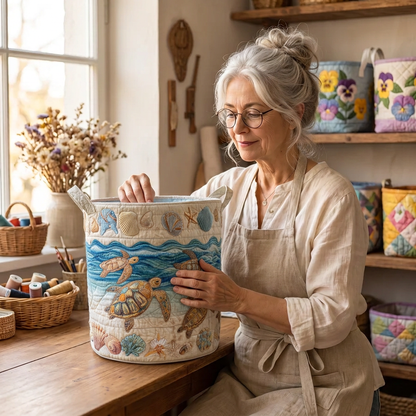 Gewatteerde wasmand Rustig en sereen