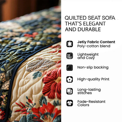 Camping Life Gequilt Sofa Cover QV05