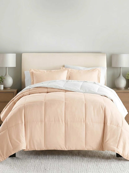 Reversible Down-Alternative Comforter Set