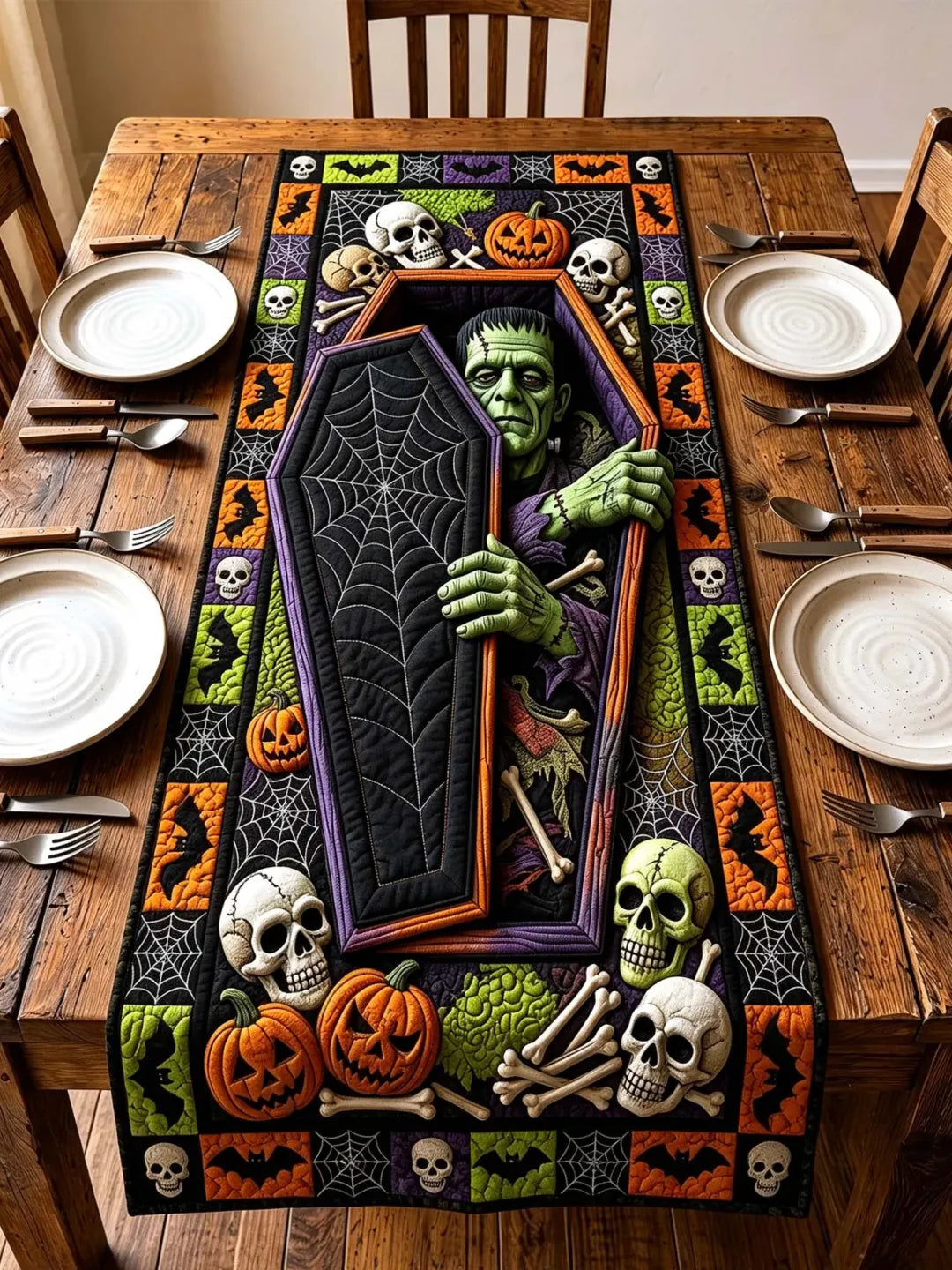 Gekleed tafellaken – Comfortabele herfsttafel