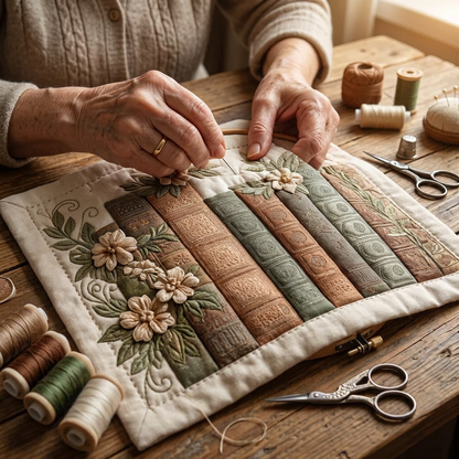 Gewatteerde wasmand Bloemenkroniek