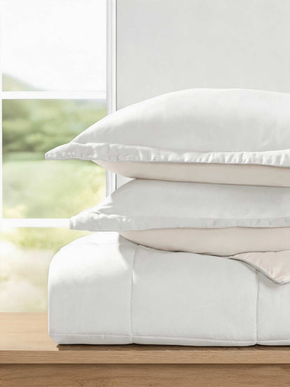 Reversible Down-Alternative Comforter Set