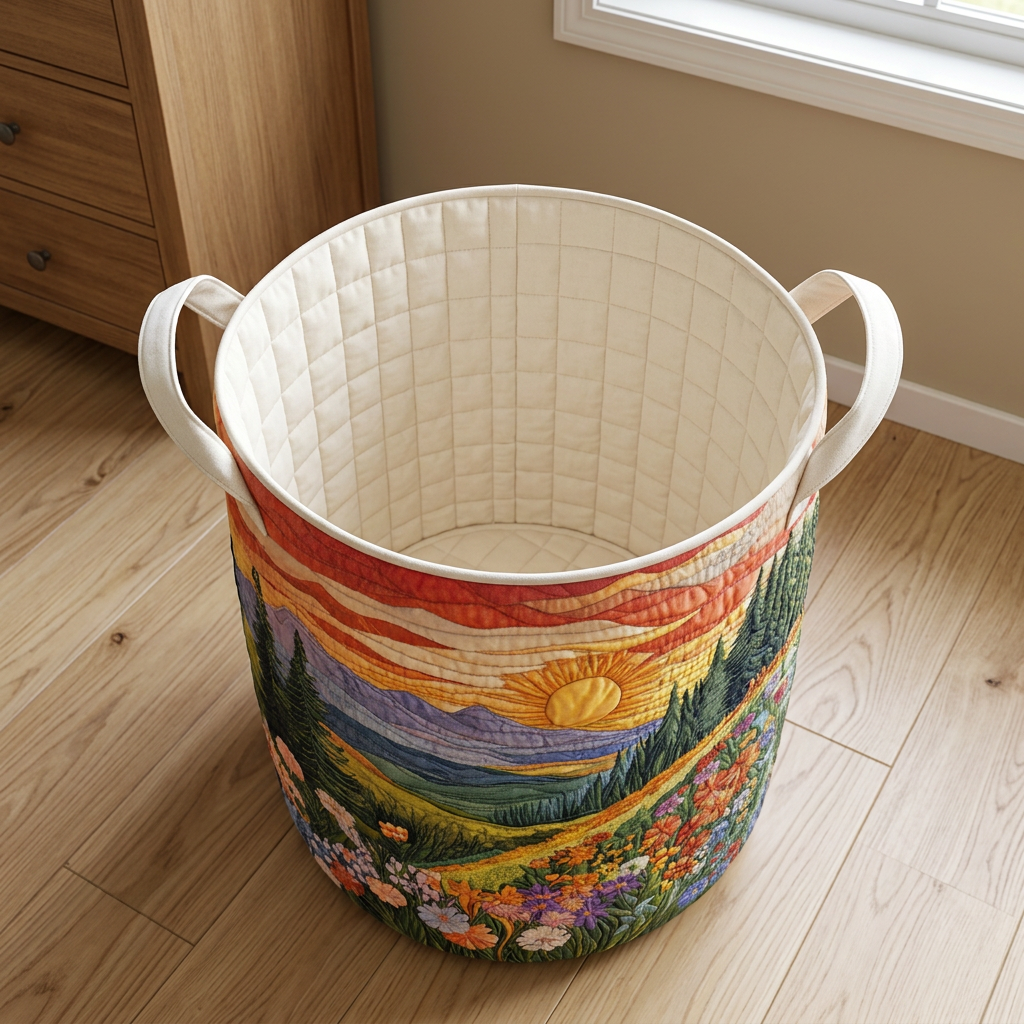 Gewatteerde wasmand Ochtendglorie