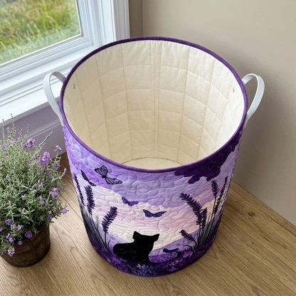 Gewatteerde wasmand Kattenvriendjes