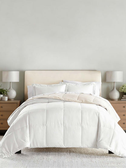 Reversible Down-Alternative Comforter Set