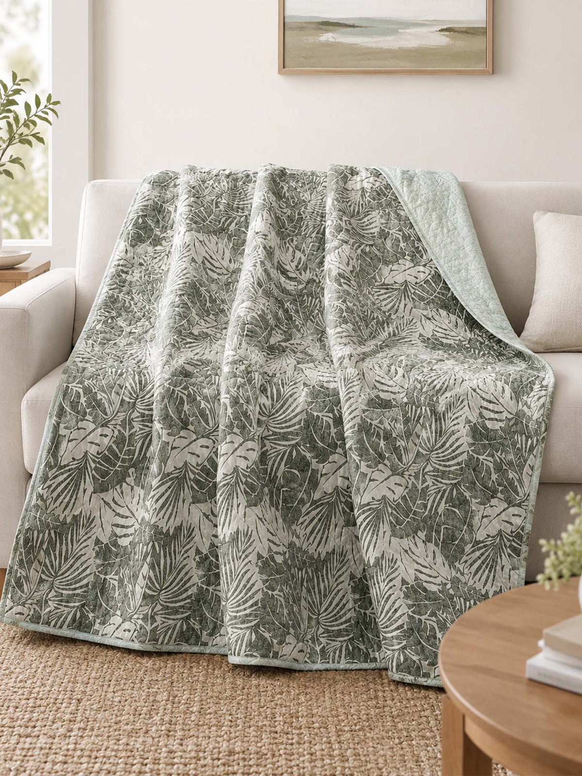 Costa Blanca Quilted Blanket