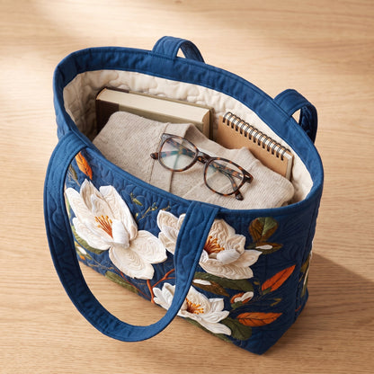 Artisan Quilted Bag - Delicate Magnolia