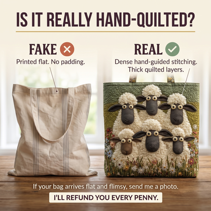 Artisan Bag - Five Sheep