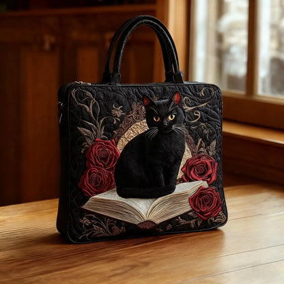 Donkere Elegantie Gewatteerde Tas