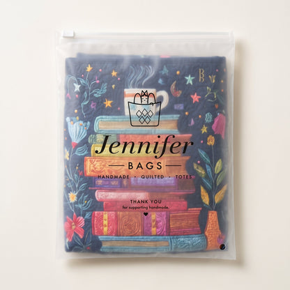 Dreamy Pages Quilted Laundry Basket