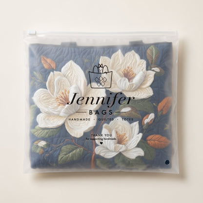 Artisan Quilted Bag - Delicate Magnolia