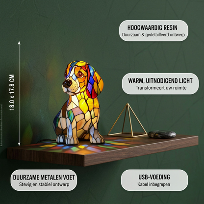 Edele Beagle Lamp