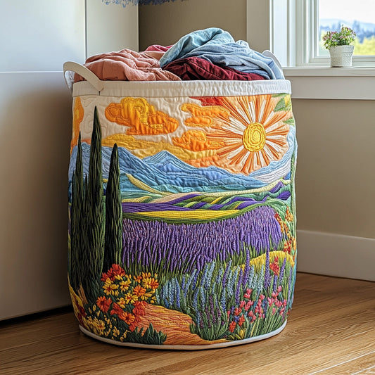 Gewatteerde wasmand Stralende weide