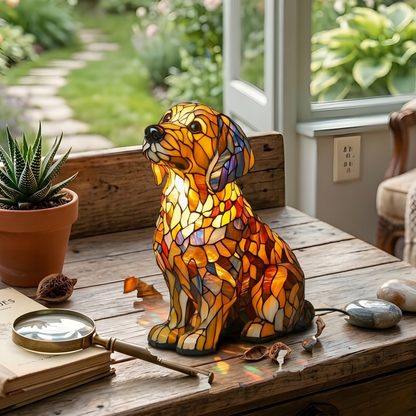 Buddy Golden Retriever Lamp