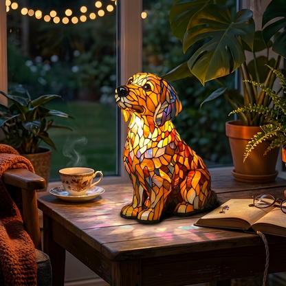 Buddy Golden Retriever Lamp