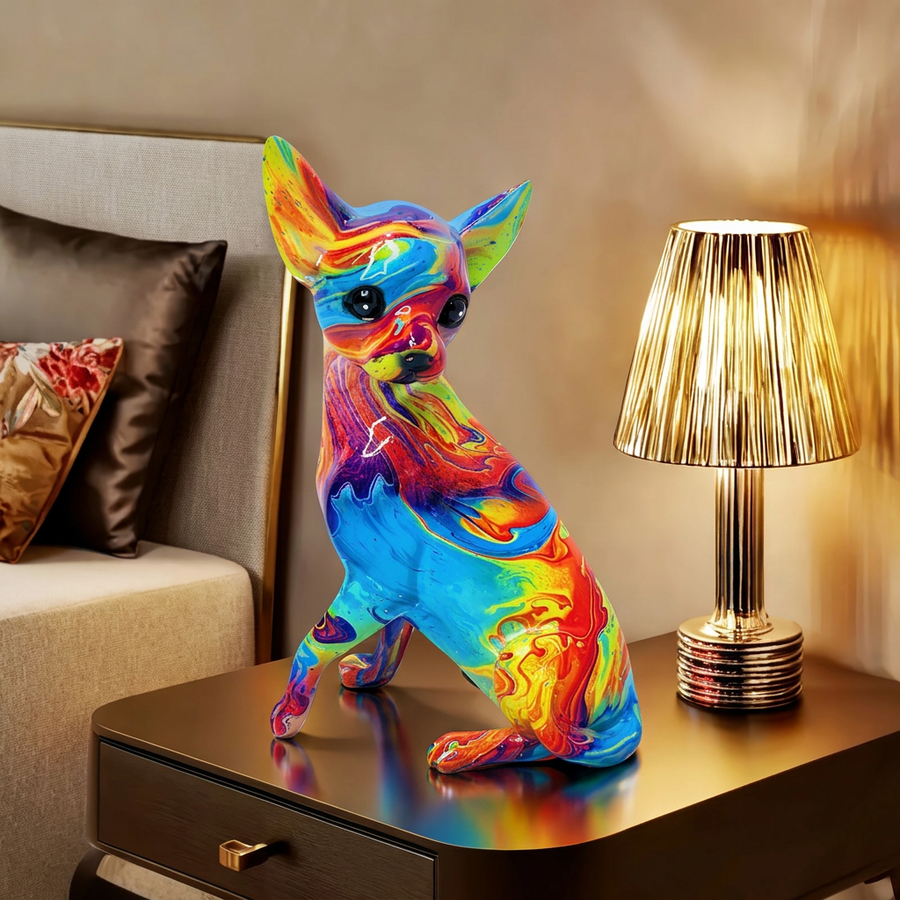Chihuahua Hars Lamp