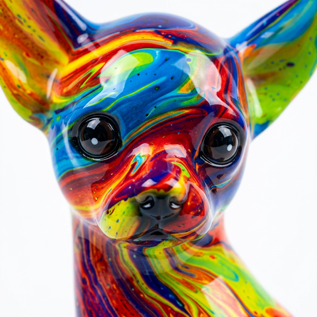 Chihuahua Hars Lamp