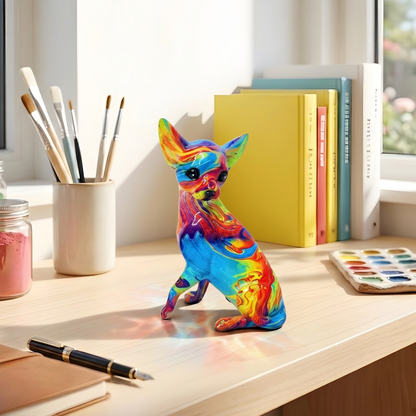 Chihuahua Hars Lamp