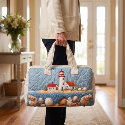 Seaside Glow Quilted Duffle Bag