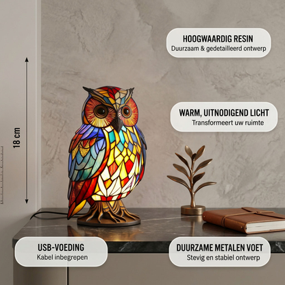 Wijze Uil Lamp
