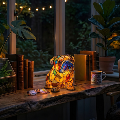 Betoverde Bulldog Lamp