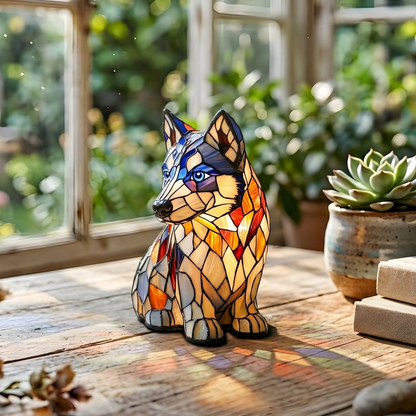 Noordse Husky Lamp