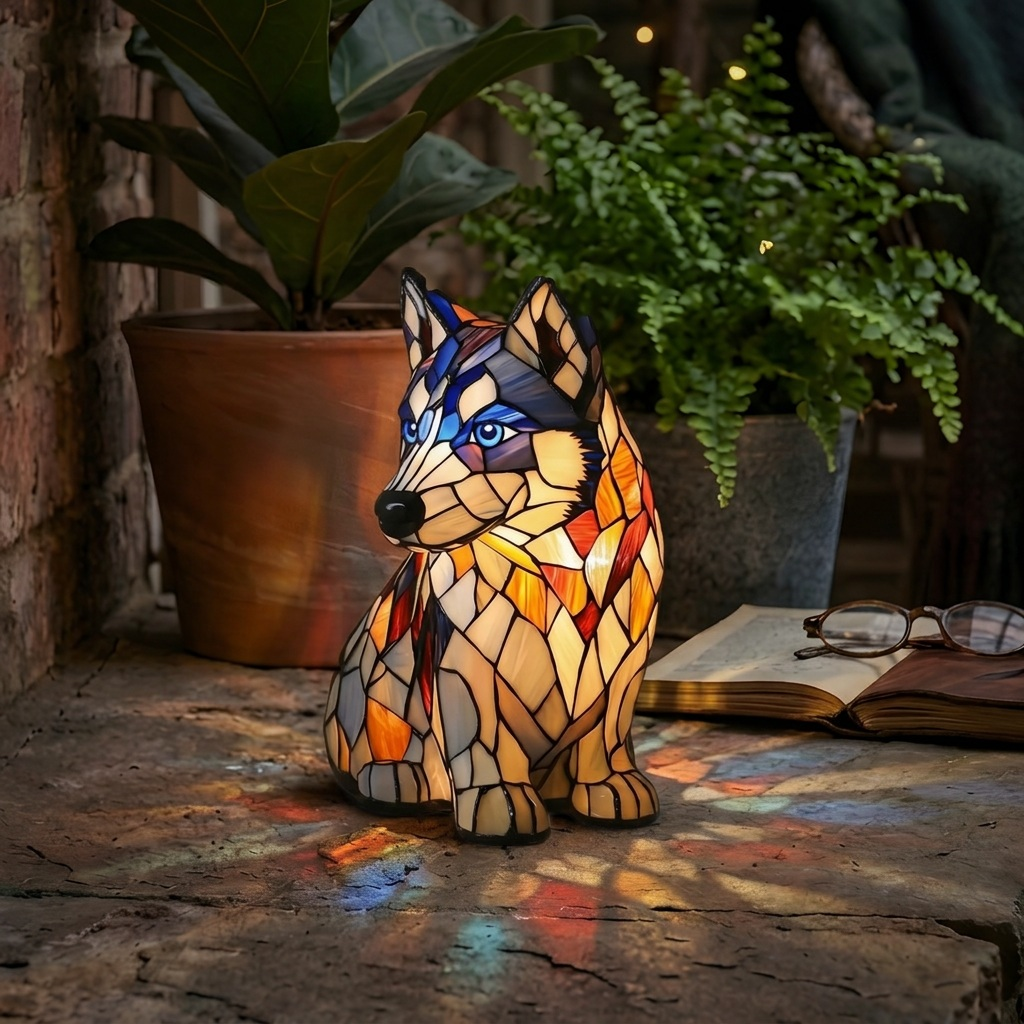 Noordse Husky Lamp