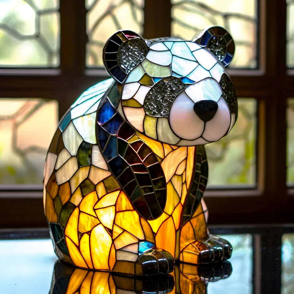 Kloffie Panda Lamp