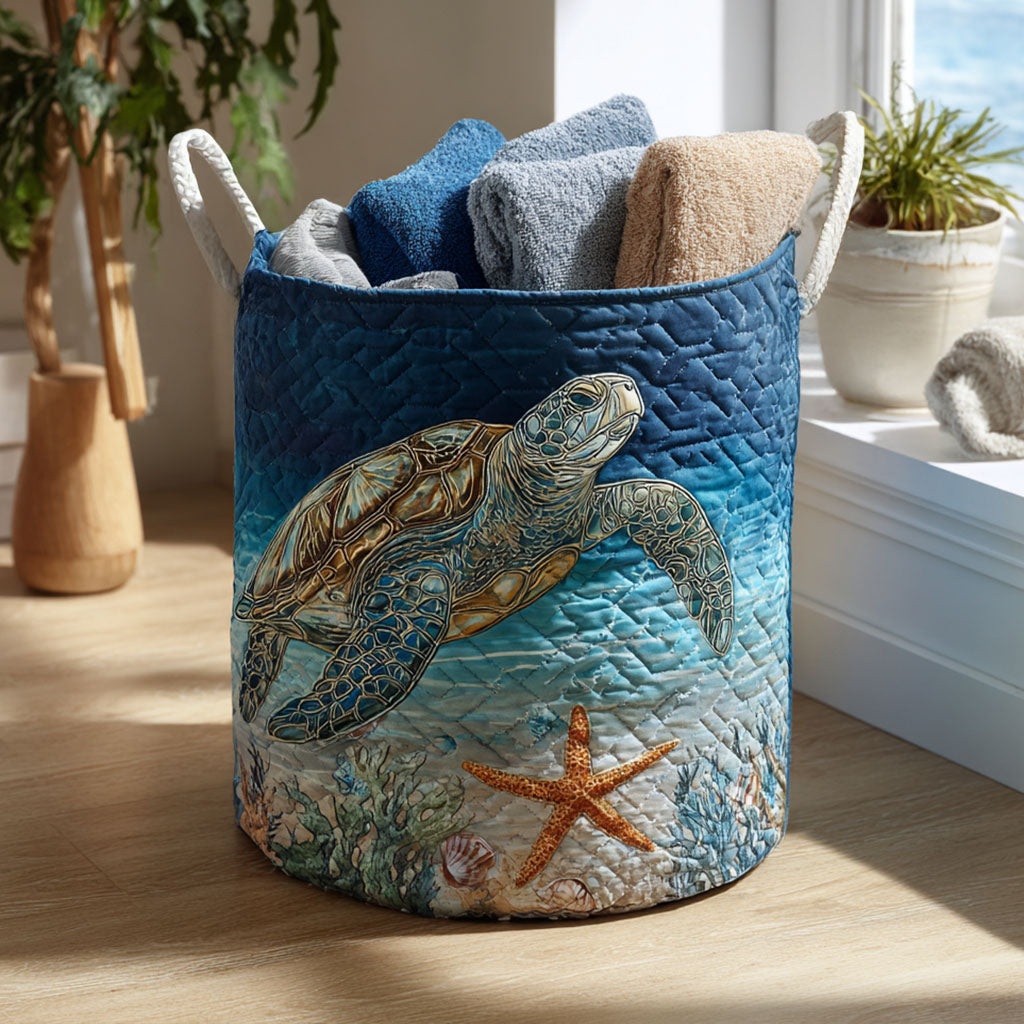 Gewatteerde wasmand Maritieme sfeer