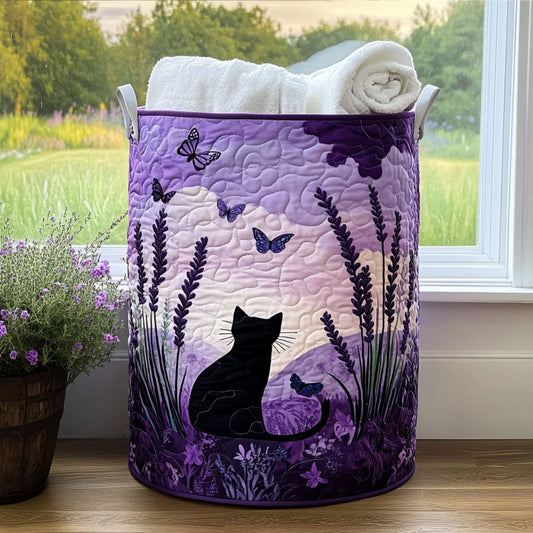 Gewatteerde wasmand Kattenvriendjes