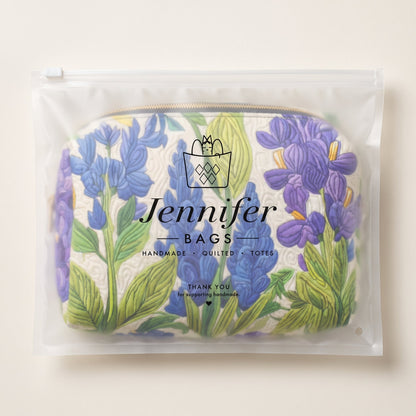 Bloom of Light Quilted Makeup Bag