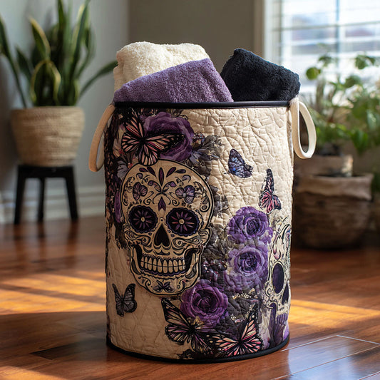 Timeless Spirit Quilted Laundry Basket