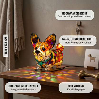 Koninklijke Corgi Lamp