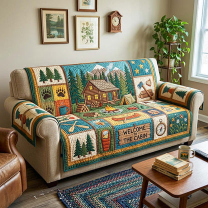 Cabin Welkom Gequilt Sofa LD03