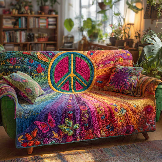 Vredige Bloem Gequilt Sofa LD06