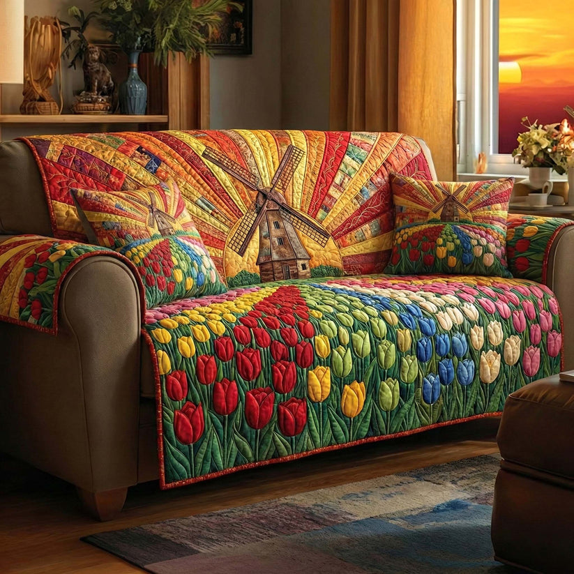 Blooming Meadow Gequilt Sofa LD10
