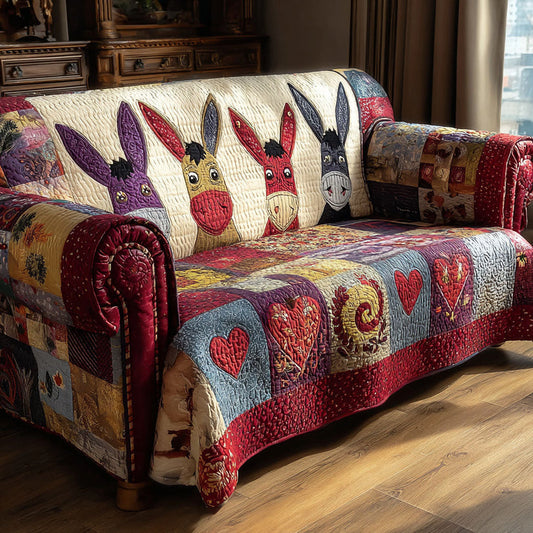 Speelse Donkey Gequilt Sofa LD26
