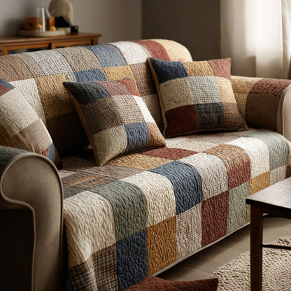 Boho Patchwork Gequilt Sofa LD45