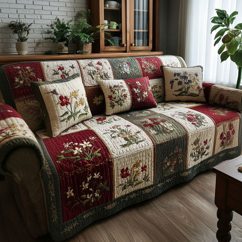 Rustieke Weide Genade Gequilt Sofa LD51