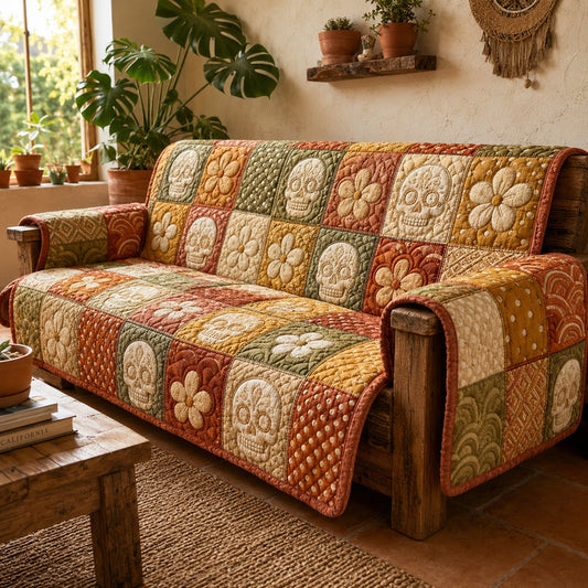 Boho Suiker Skedel Gequilt Sofa LD70
