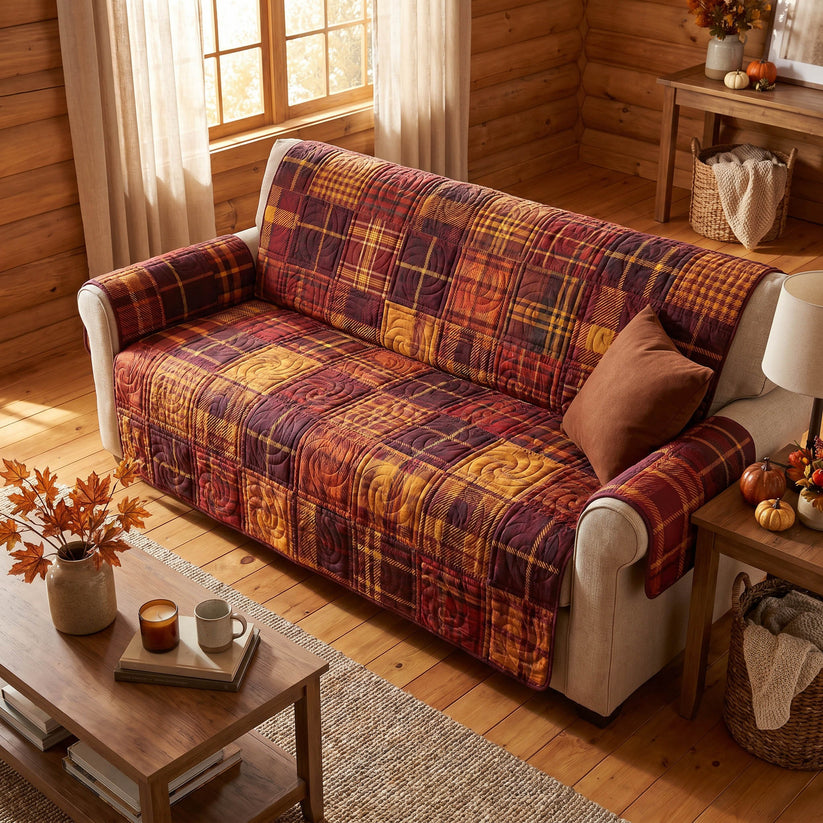 Gezellige Patchwork Gequilt Sofa LD73
