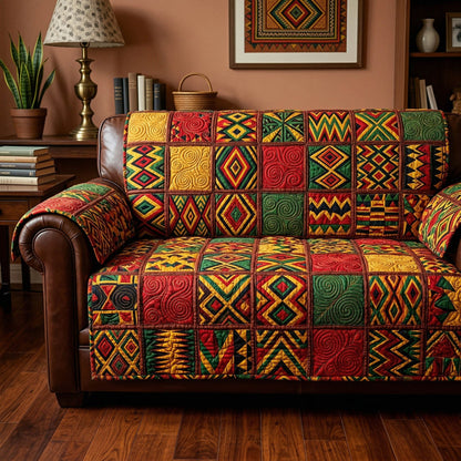 Bohemian Patroon Gequilt Sofa LD77