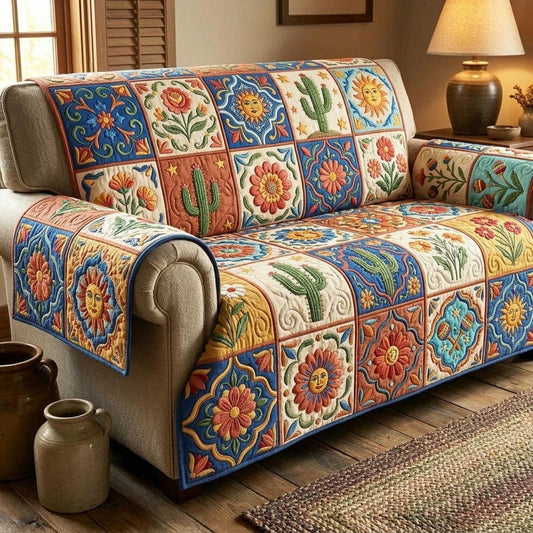 Fiesta Nights Gequilt Sofa LD82