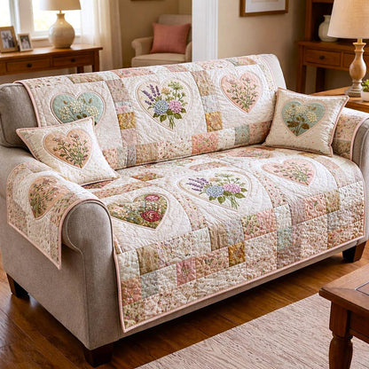 Bloem Patchwork Gequilt Sofa LD85